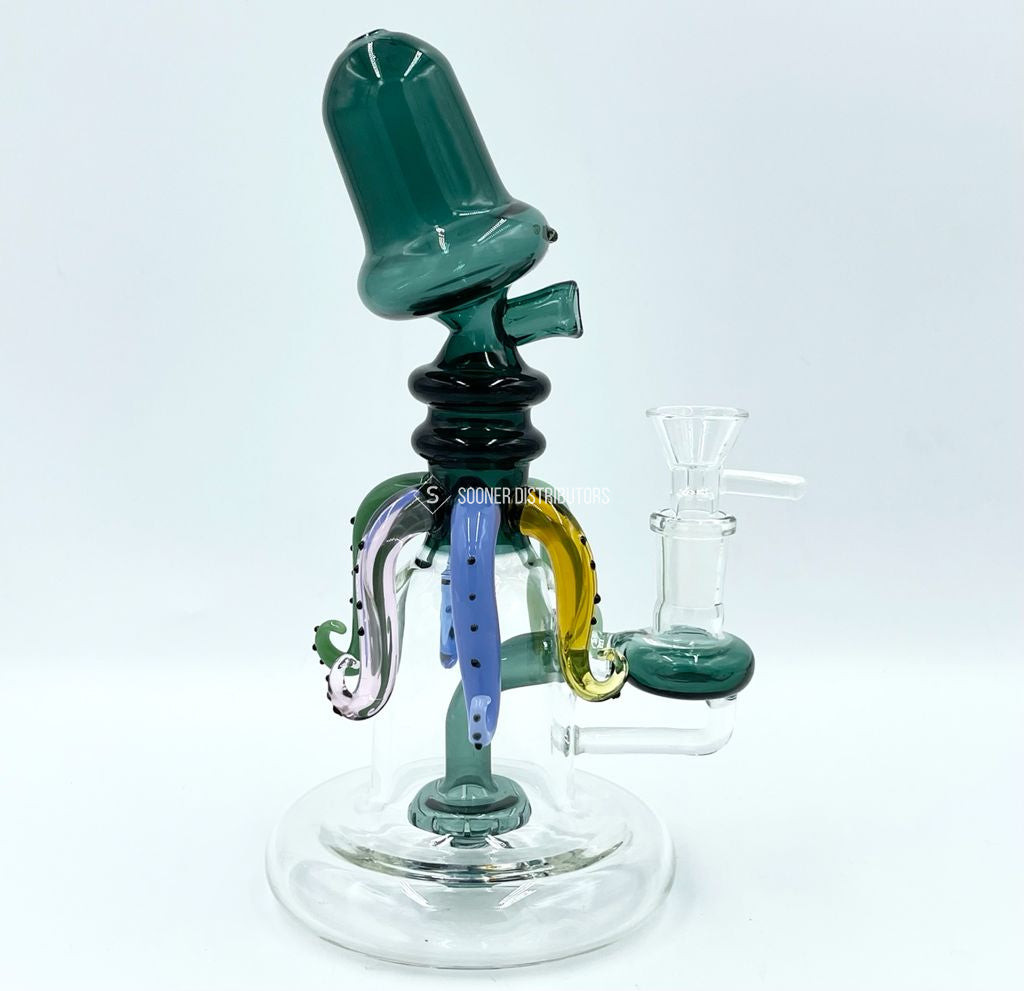 Straight 16 Inch Water Pipe W Octopus Perc