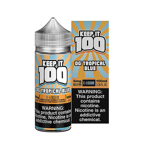 Keep It 100 - Og Tropical Blue - 100ml - E-Liquid