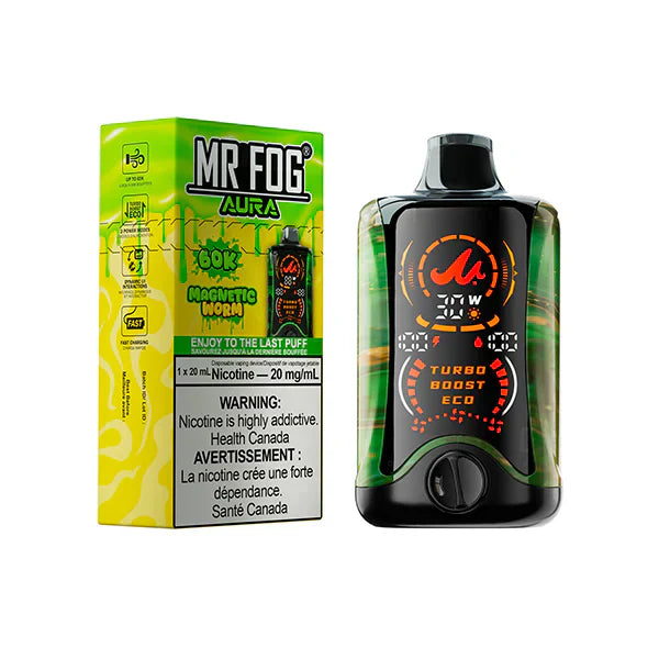 Mr. Fog Aura | 60,000 Puffs | Nicotine Disposable