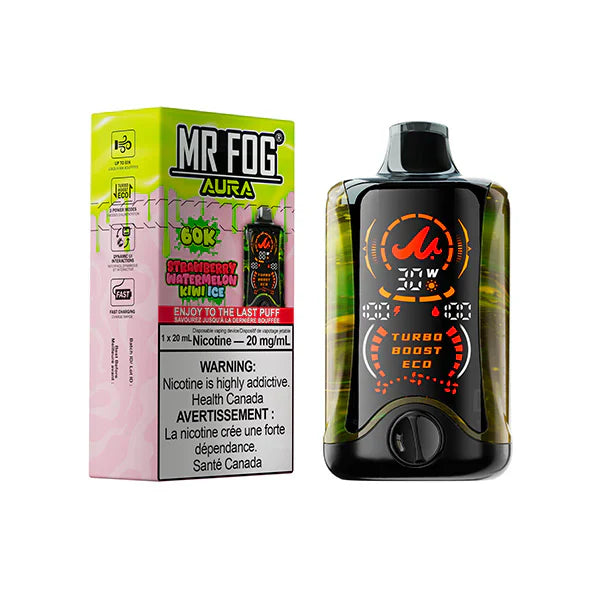 Mr. Fog Aura | 60,000 Puffs | Nicotine Disposable