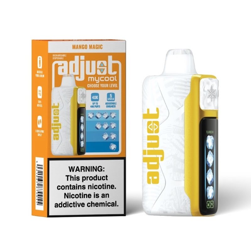 Adjust Mycool | 40,000 Puffs | Diposable Nicotine