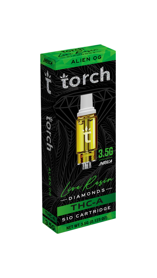 Torch Hemp 3.5g Live Resin THC-A Delta Cartridge
