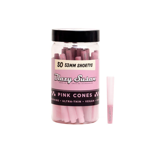 Blazy Susan 53mm Shortys Pre-Rolled Cones | 50 Pack
