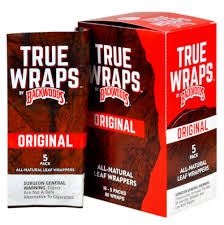 Backwoods True Wraps - Tobacco Leaf
