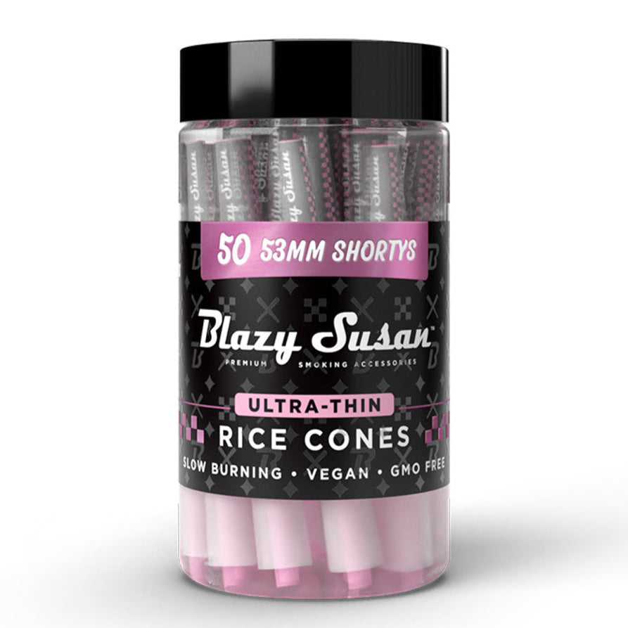 Blazy Susan Ultra Thin Rice paper Cones 50pk