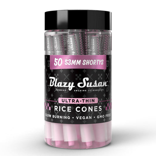 Blazy Susan Ultra Thin Rice paper Cones 50pk