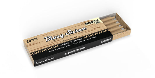 Blazy Susan 53mm Shortys Pre-Rolled Cones | 20 Pack
