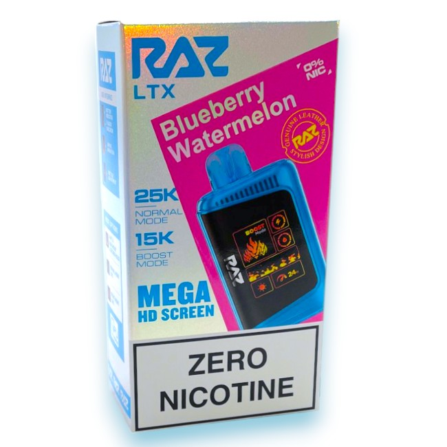 GeekVape Raz LTX | 25K Puffs | Zero Nicotine | Disposable Nicotine