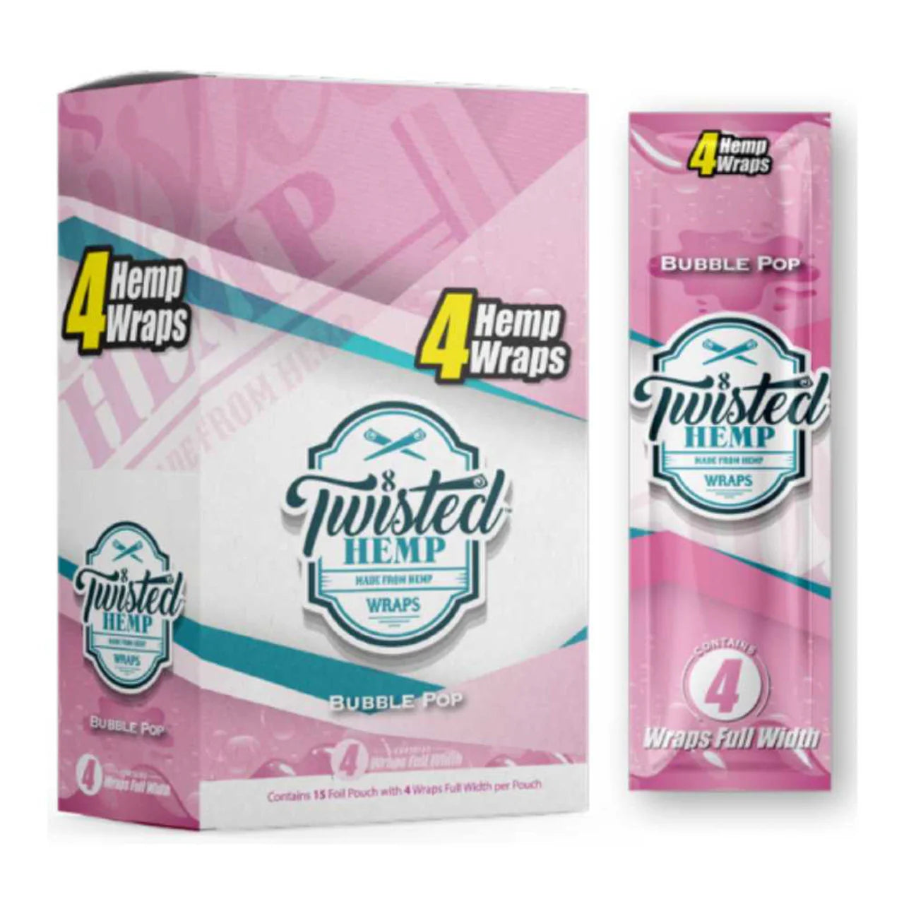 Twisted Hemp Wraps | 4Pk