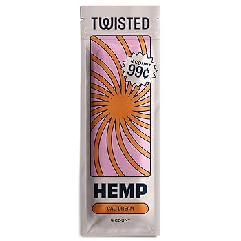 Twisted Hemp Wraps | 4Pk