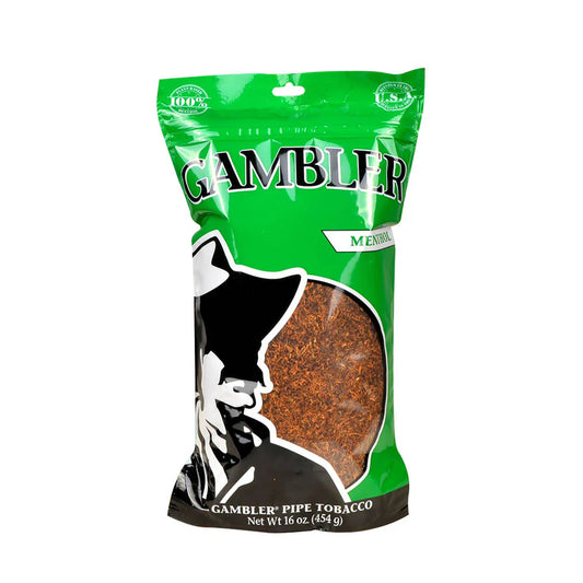 Gambler Pipe/Rolling Tobacco 16Oz