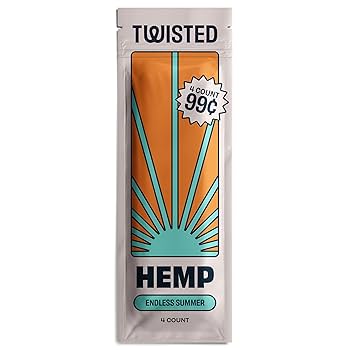 Twisted Hemp Wraps | 4Pk