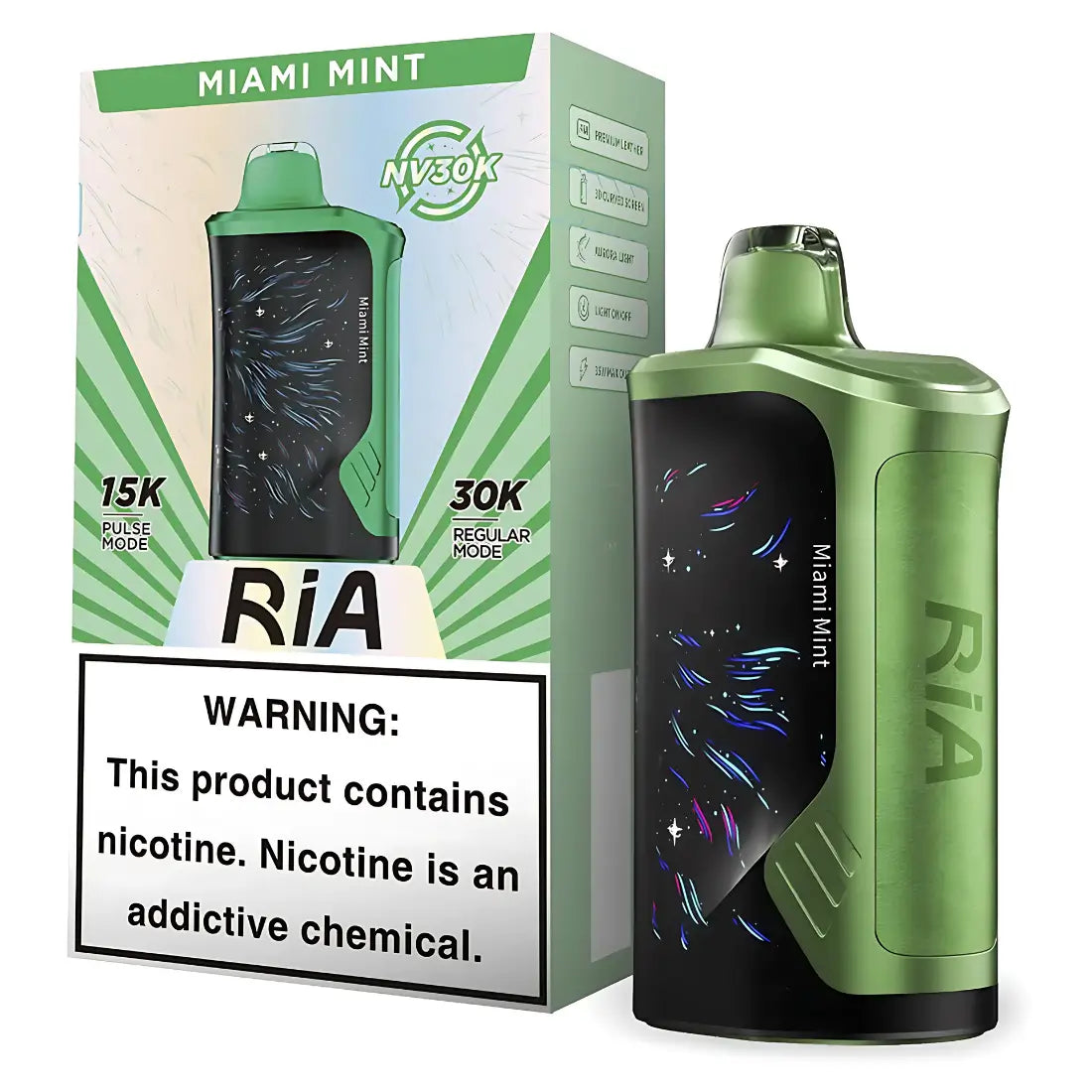 Ria NV30K | 30,000 Puffs | Nicotine Disposable