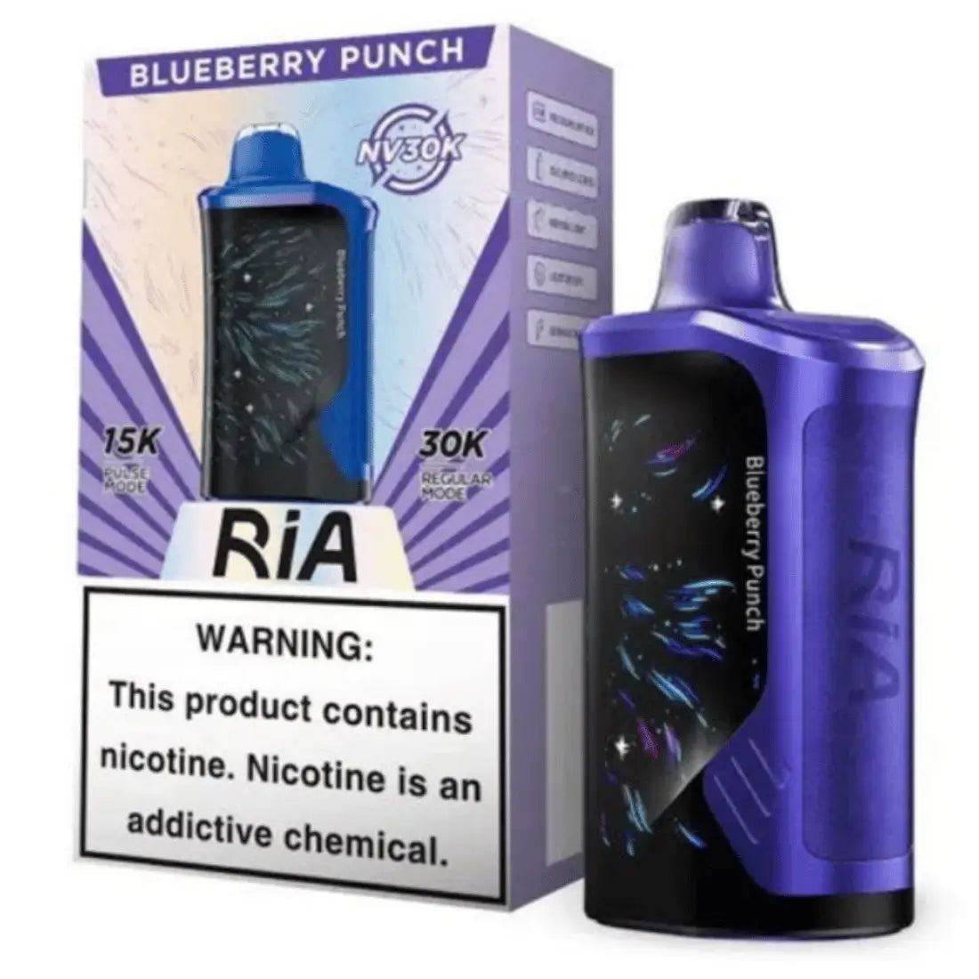 Ria NV30K | 30,000 Puffs | Nicotine Disposable