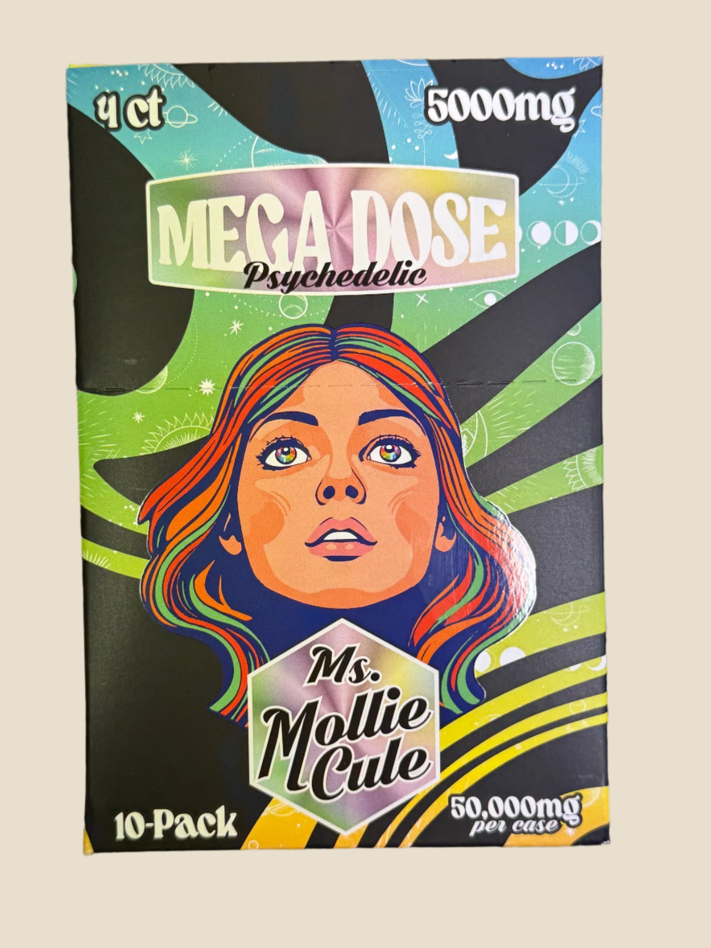 Ms. Mollie Cule Mega Dose 5000mg | Trippy Nootropic Mushroom Supplement
