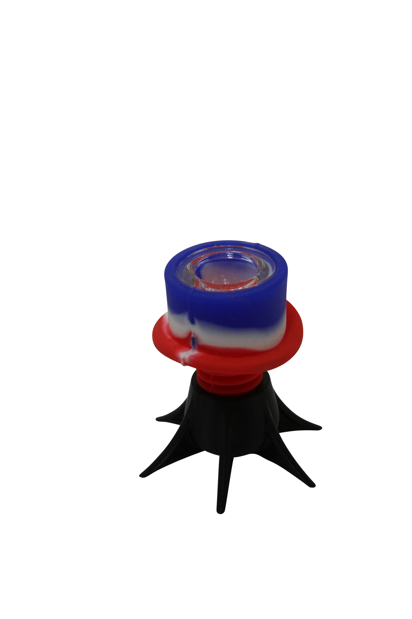 Silicone Bowl Piece w/ Glass Insert (14mm&18mm fit)