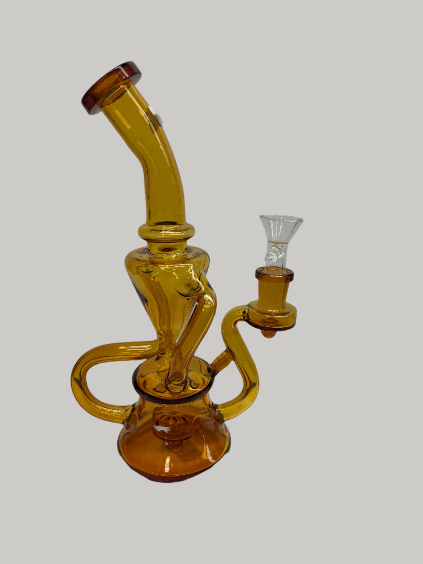 9" Classic Recycler | Glass Waterpipe / Rig
