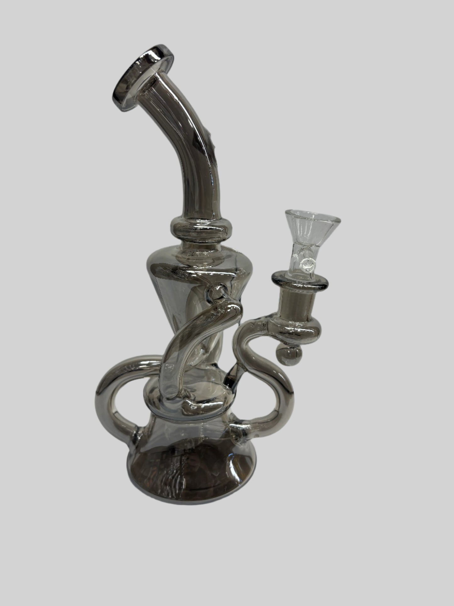 9" Classic Recycler | Glass Waterpipe / Rig