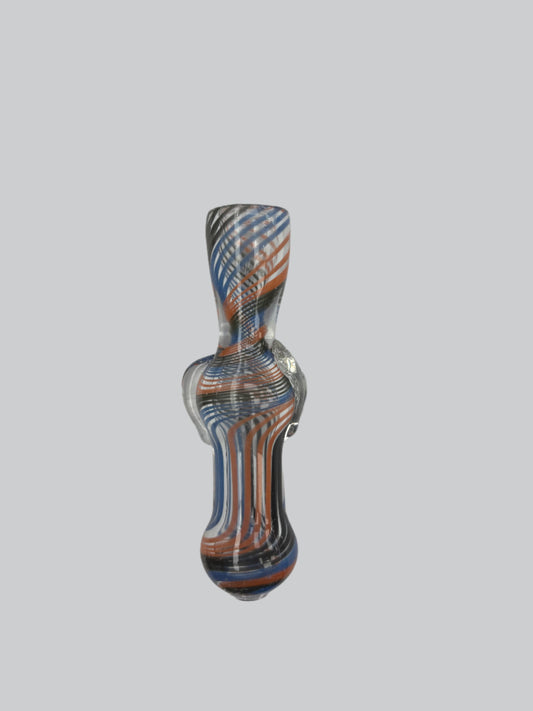 3" Striped w/ Arms Chillum