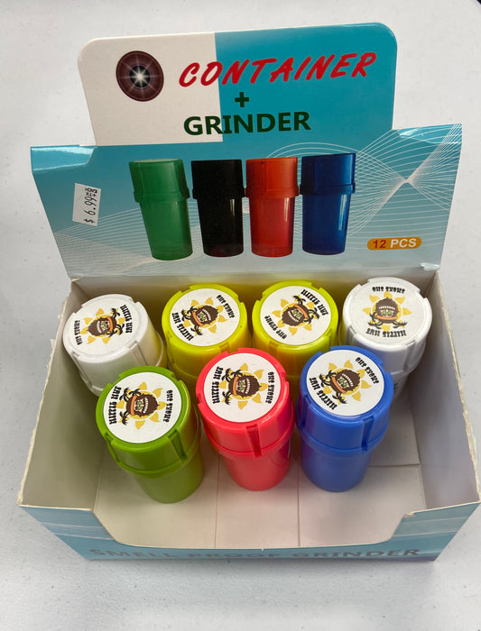 Hippie Hut - Smell Proof Grinder and Storage - S Essential