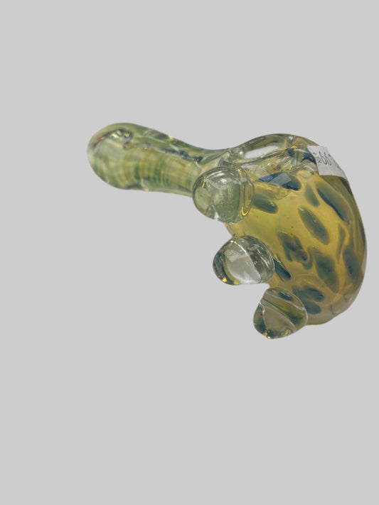 6" Alien Egg Glass Hand Pipe
