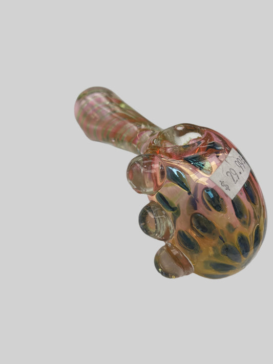 6" Alien Egg Glass Hand Pipe