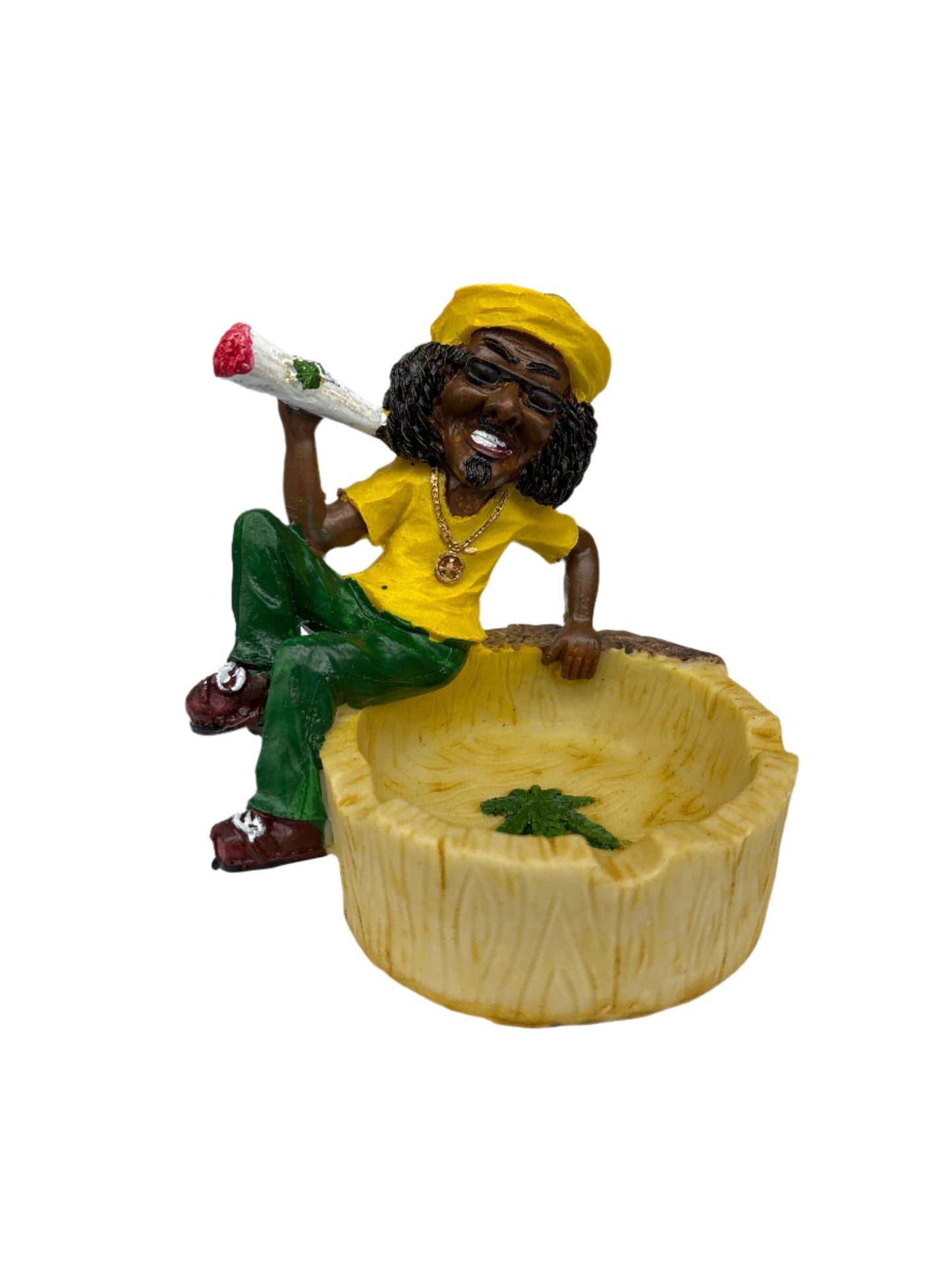 Ceramic Rasta Man Ashtray