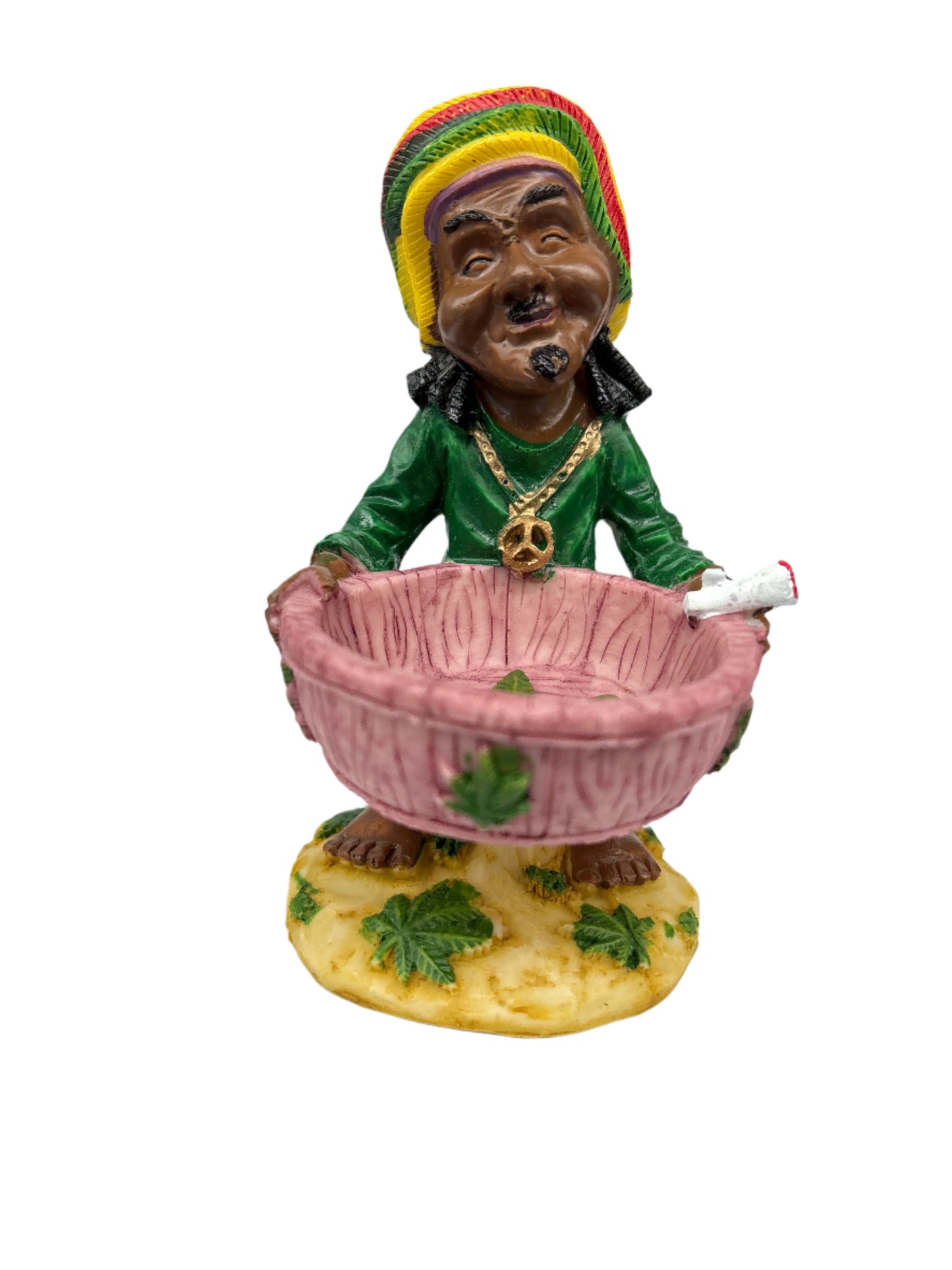 Ceramic Rasta Man Ashtray