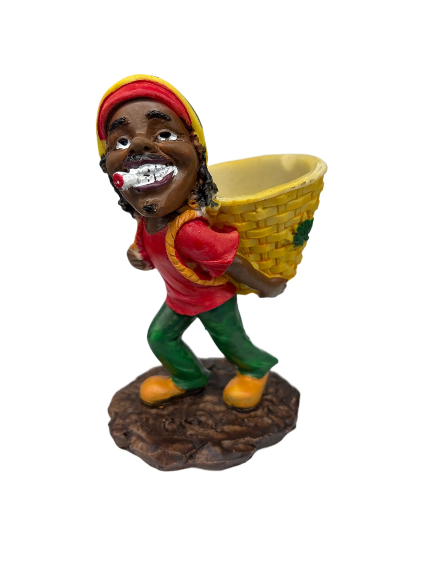 Ceramic Rasta Man Ashtray