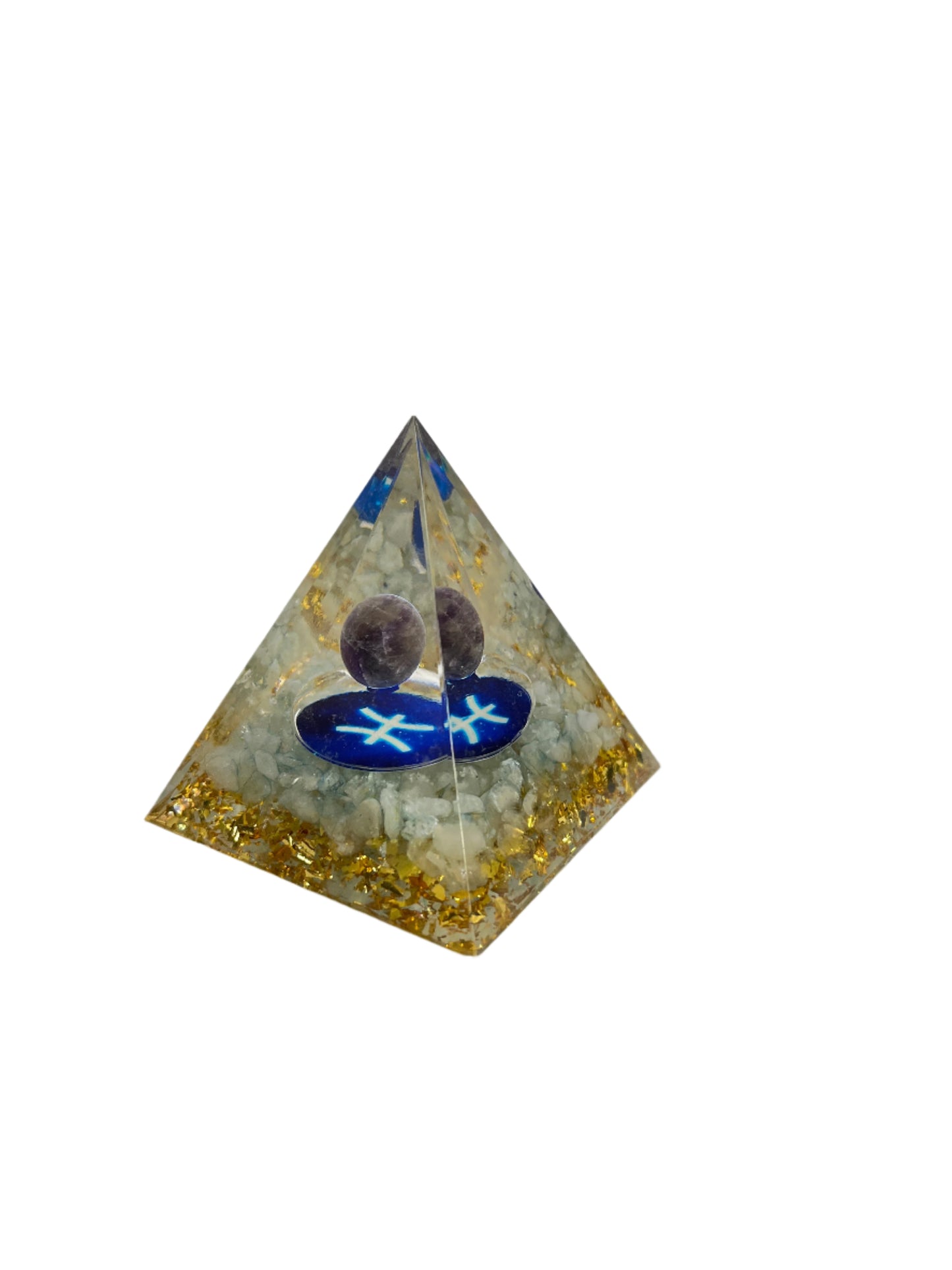 Resin Orgone Pyramid