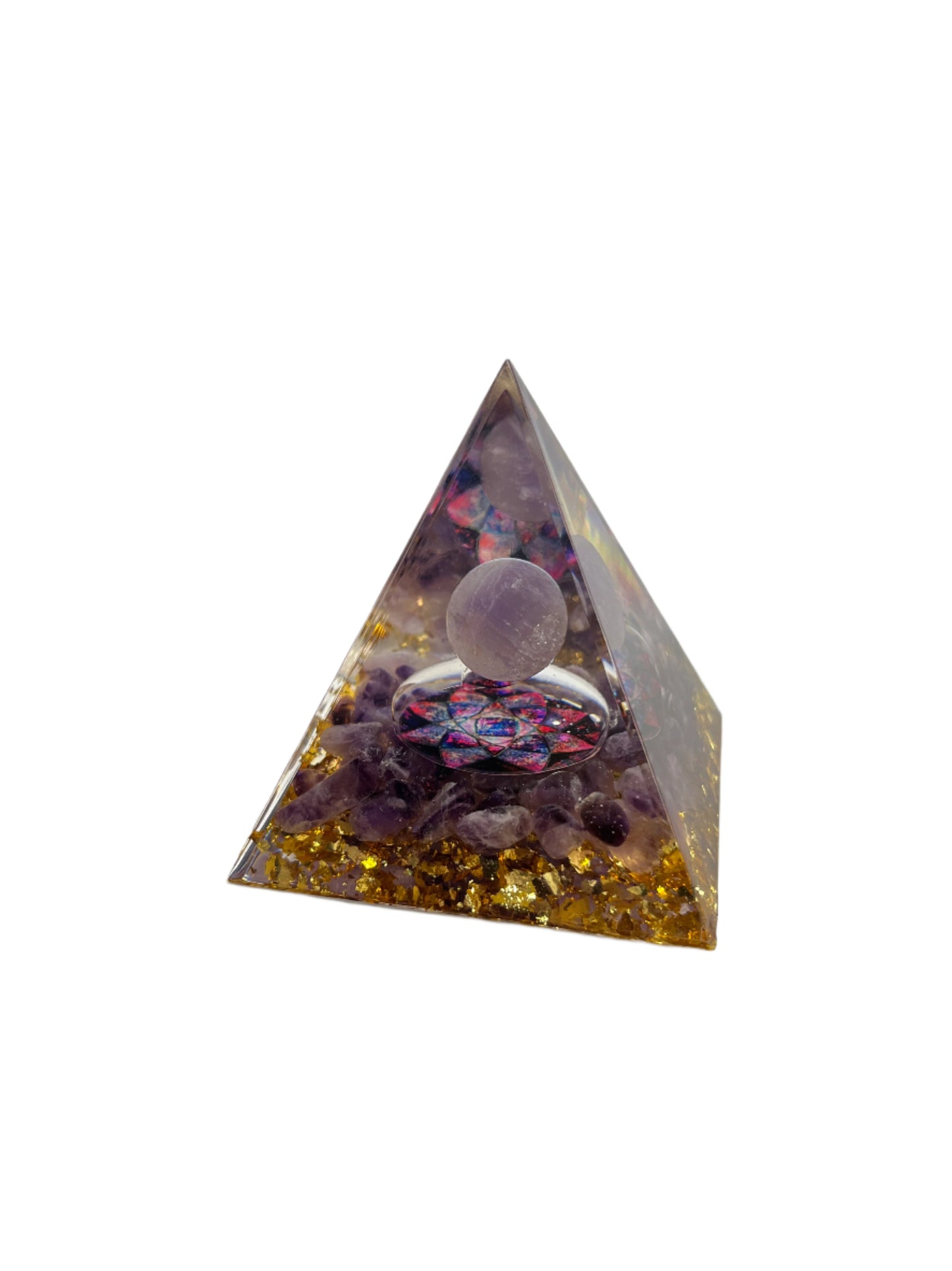 Resin Orgone Pyramid