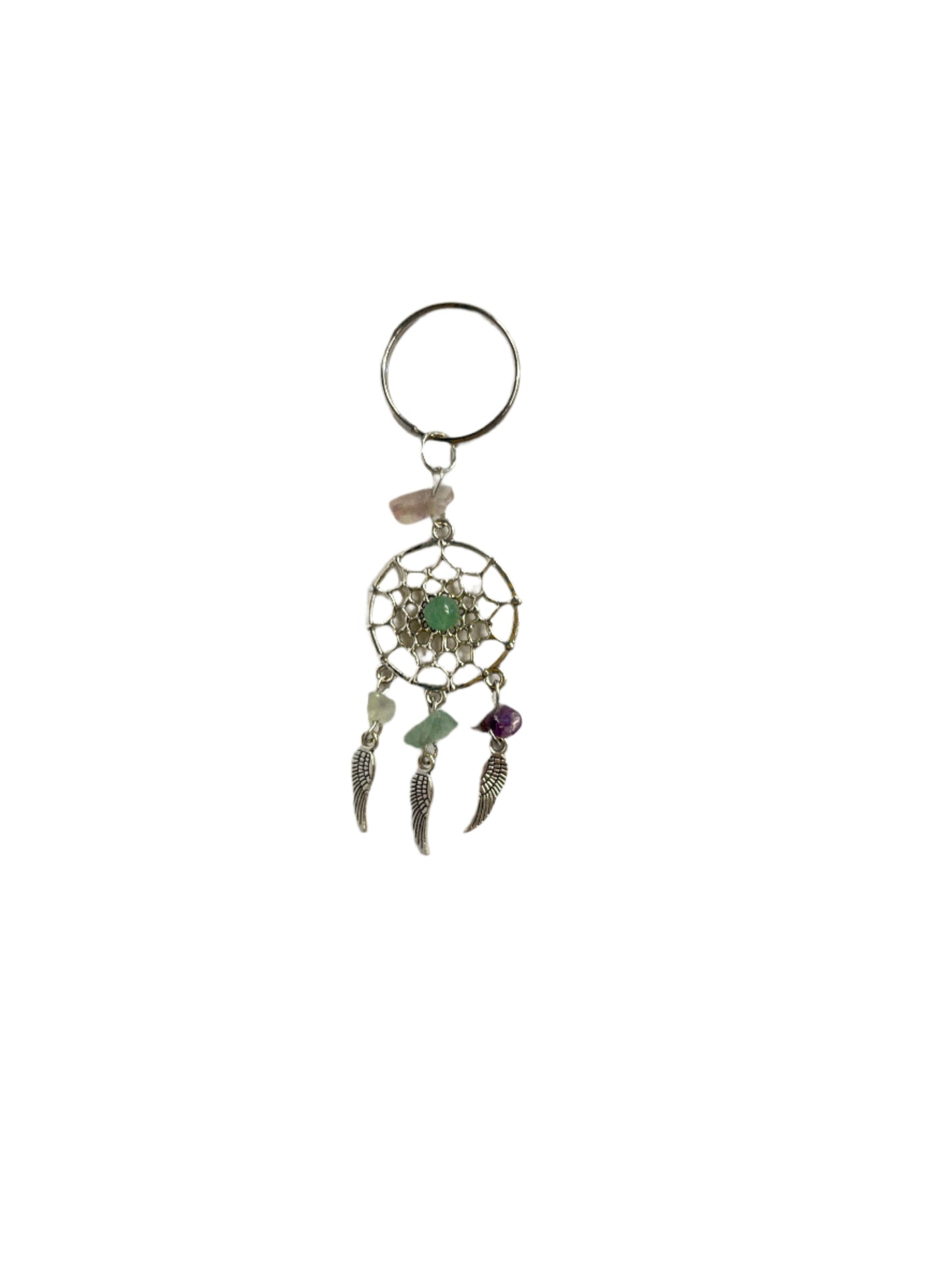 Crystal Dreamcatcher Keychain