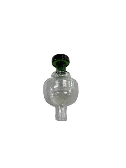 Clear Bulb Colored Handle Carb Cap