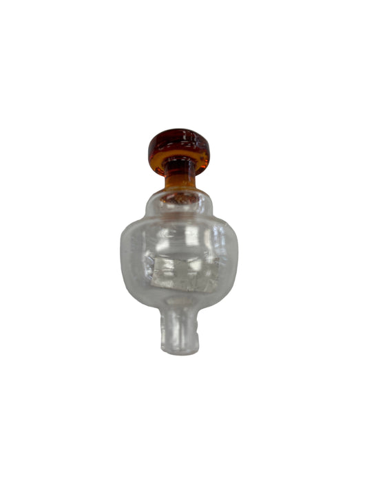 Clear Bulb Colored Handle Carb Cap