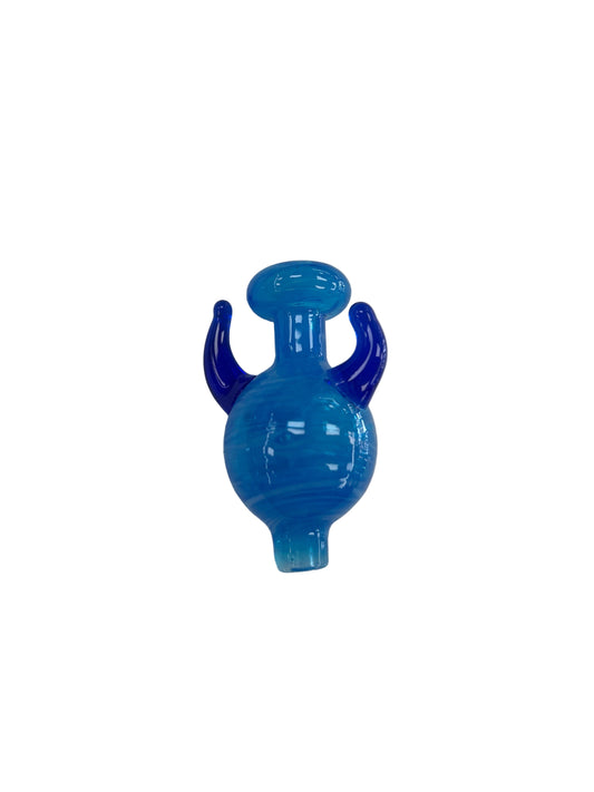 Swirl Bulb w/ Horns Carb Cap