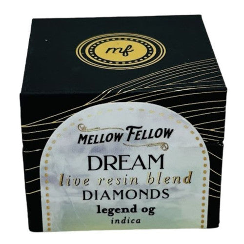 Mellow Fellow 2g Live Resin Blend Diamonds | Delta Concentrates