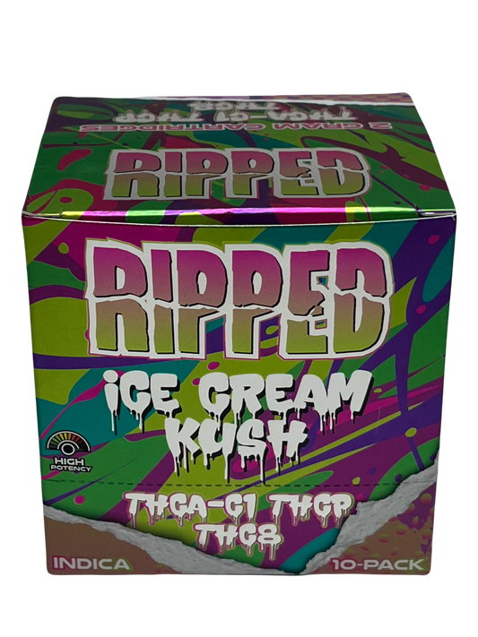 RIPPED THCA-C1 + THCP + THC8 2G Delta Cartridges