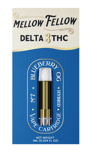 Mellow Fellow D8 THC Delta Cartridges