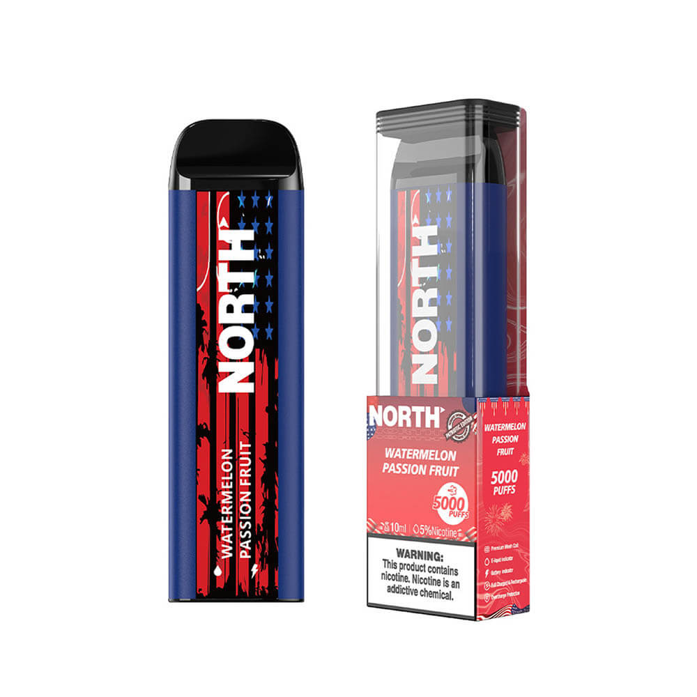 North | 5,000 Puffs | Nicotine Disposable
