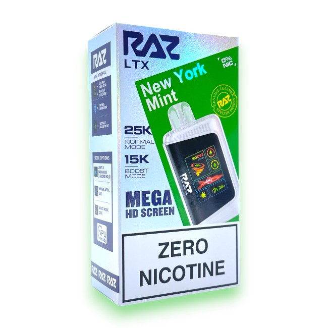 GeekVape Raz LTX | 25K Puffs | Zero Nicotine | Disposable Nicotine