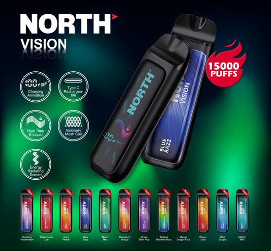 North Vision - 15000 Puff Vape Disposable Nicotine