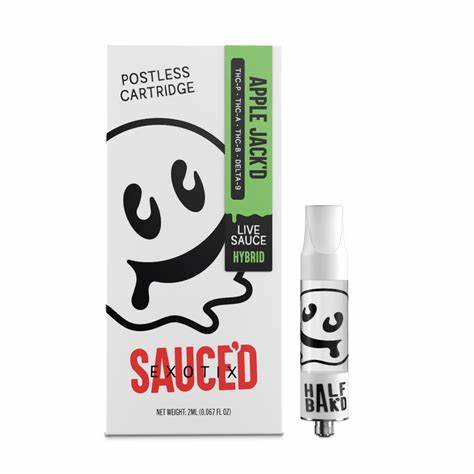 Half Bak'd Sauce'd 2g Delta Cartridge