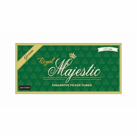 Royal Majestic Green - 100's - Cigarette Tubes