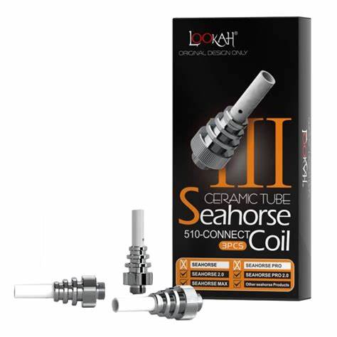 Lookah - Seahorse III Ceramic Tube Coil - Vaporizer Coils
