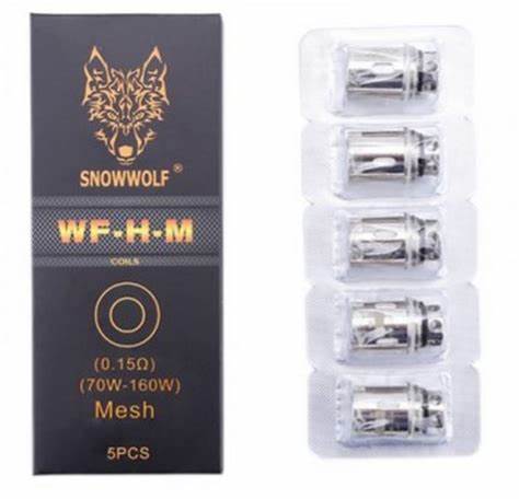 Snowwolf - WF-H-M Coils 0.15 Ohms Mesh - Vape Coils