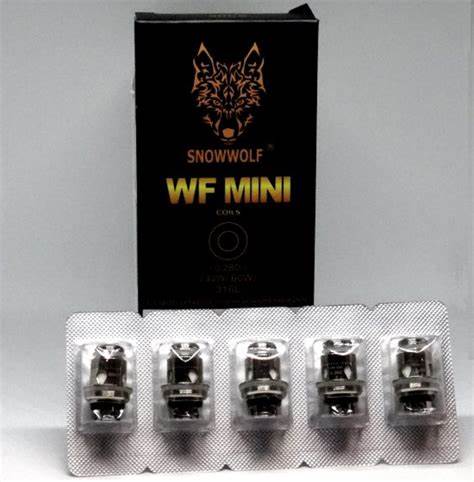 Snowwolf - WF Mini Coils 0.28 Ohms - Vape Coils