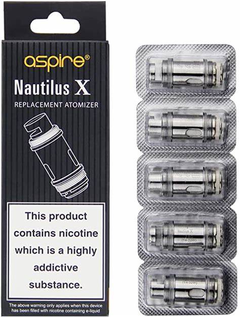 Aspire - Nautilus X Replacement Atomizer 1.8 Ohms - Vape Coils
