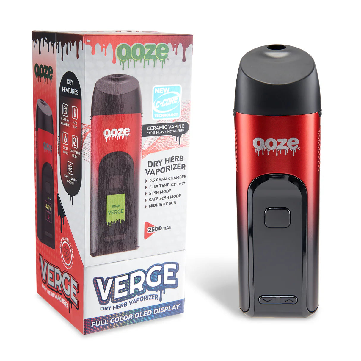 Ooze Verge - Dry Herb Vaporizer
