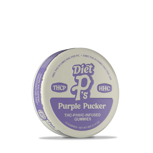 Pushin' P's: Diet P's | 100mg |Delta  Edible Gummy