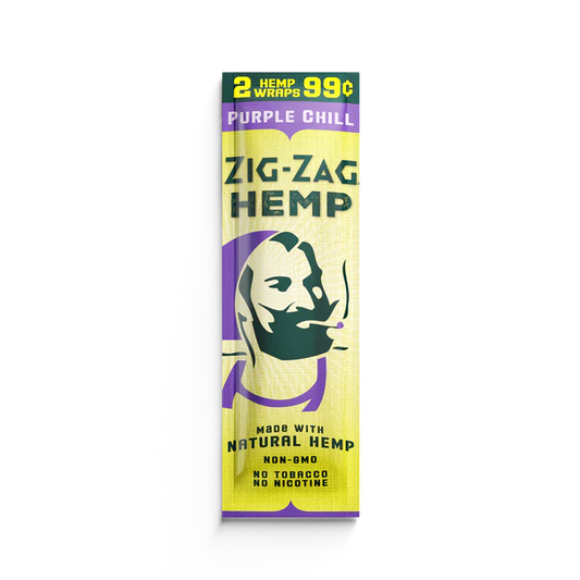 Zig Zag Natural Hemp Wraps